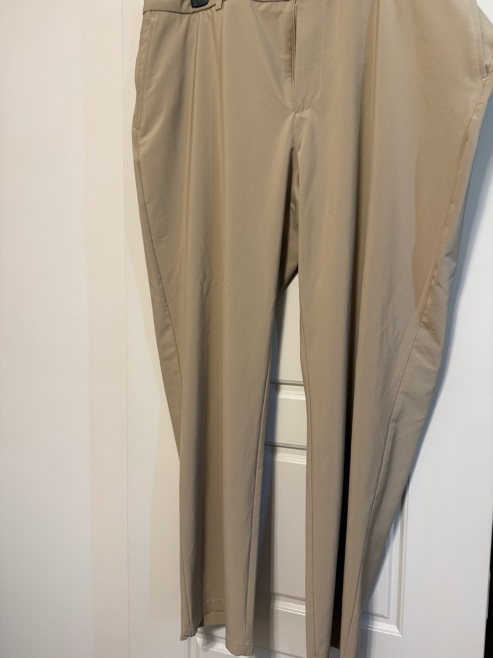 Roundtree & Yorke Slim Stretch Khaki Chinos - Light Tan